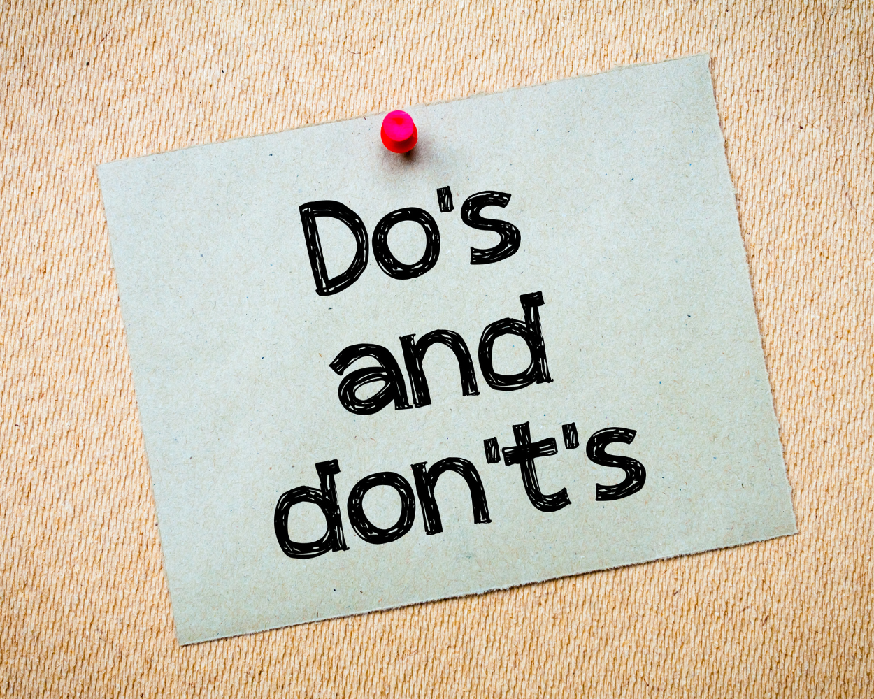 Do's and Don'ts When Getting a Tattoo