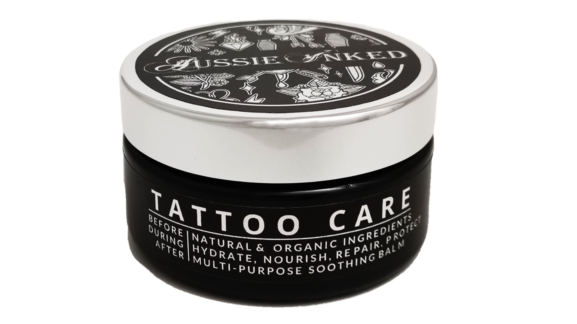 100ml Natural &amp; Organic Tattoo Aftercare Balm