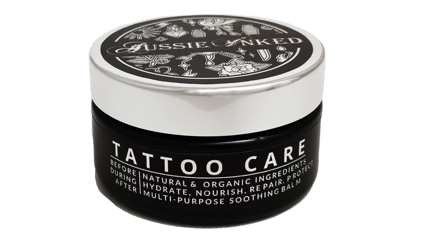 100ml Natural &amp; Organic Tattoo Aftercare Balm